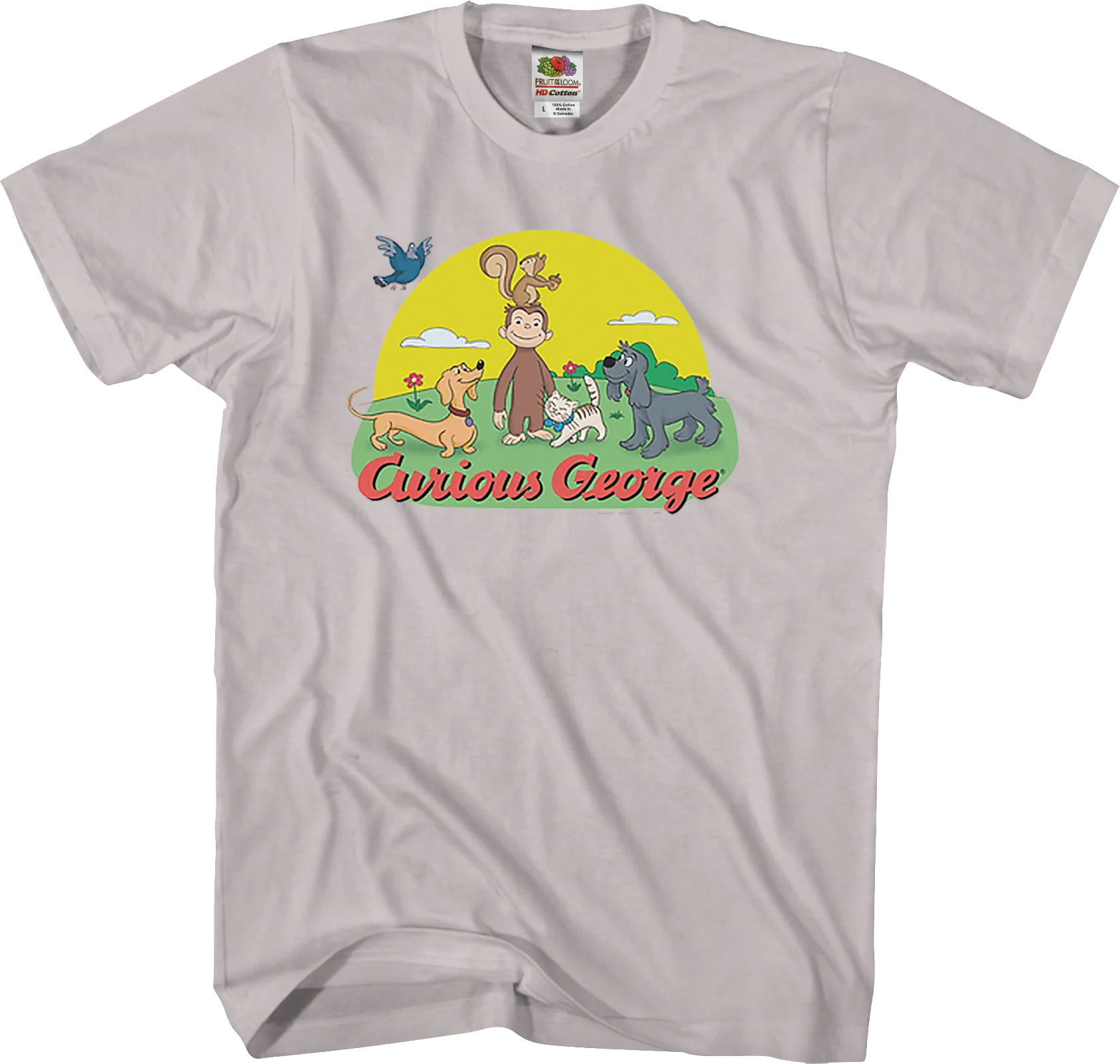 Animal Friends Curious George T-Shirt
