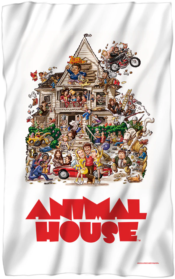 Animal House 36 x 58 Fleece Blanket