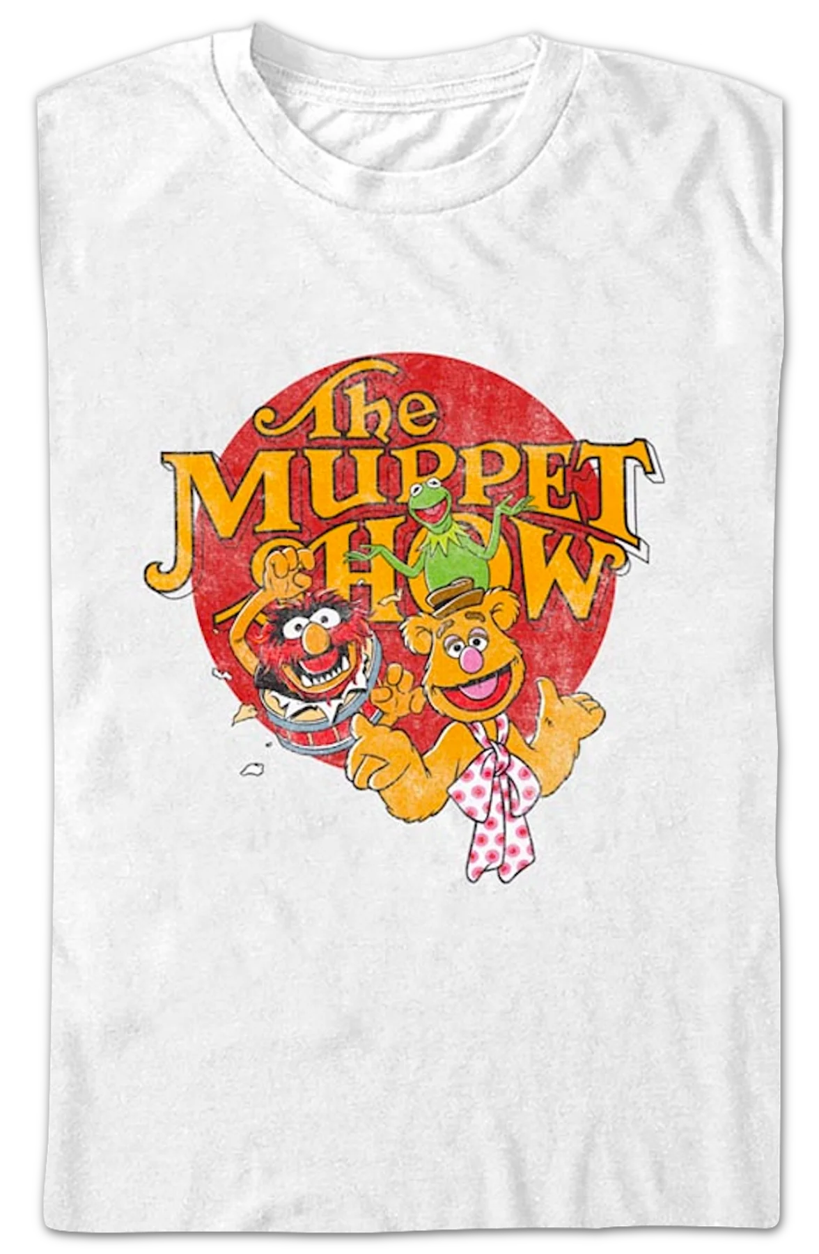 Animal Kermit Fozzie Muppets T-Shirt - Image 2
