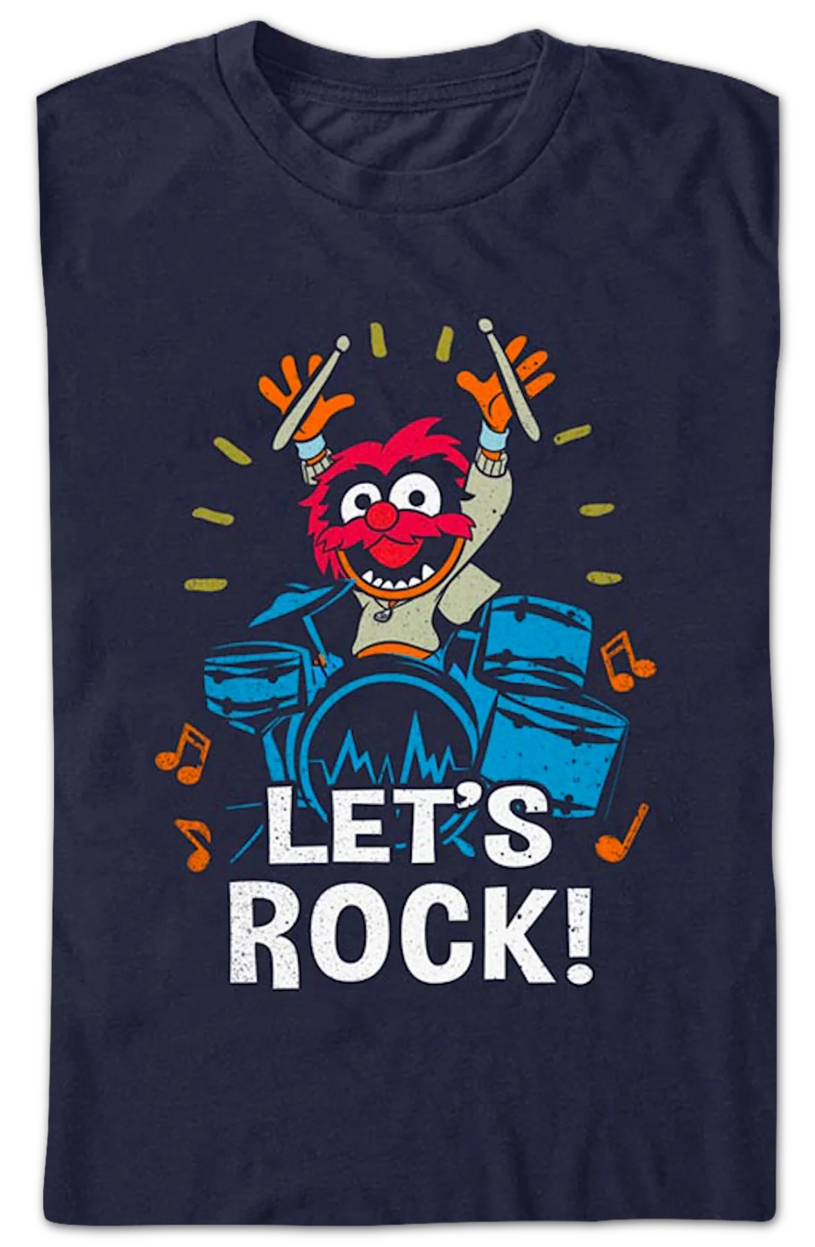 Animal Let's Rock Muppets T-Shirt - Image 2