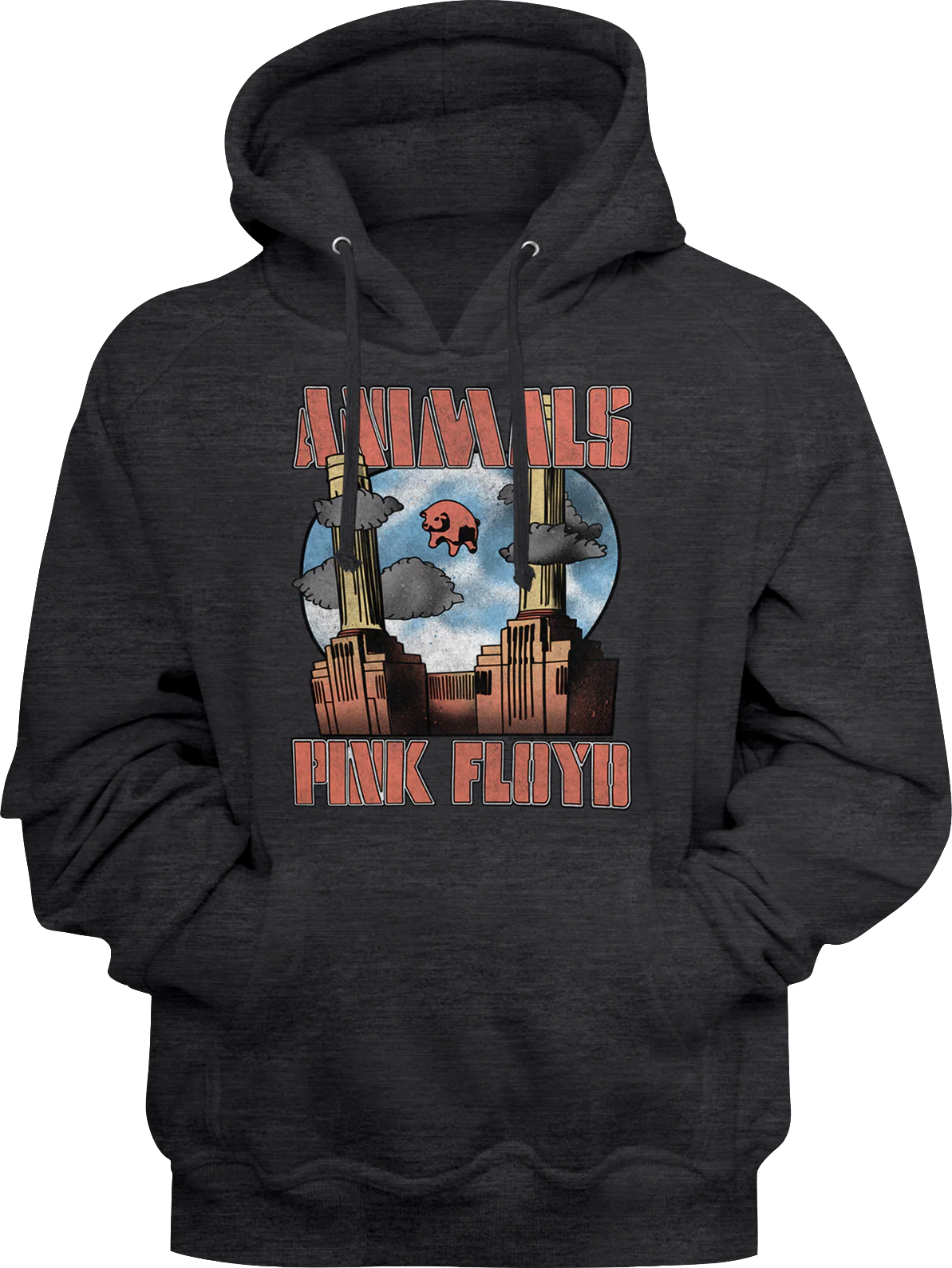Animals Pink Floyd Heather Hoodie
