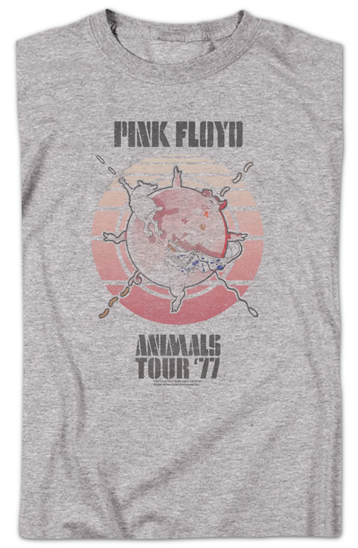 Animals Tour 1977 Pink Floyd T-Shirt - Image 2
