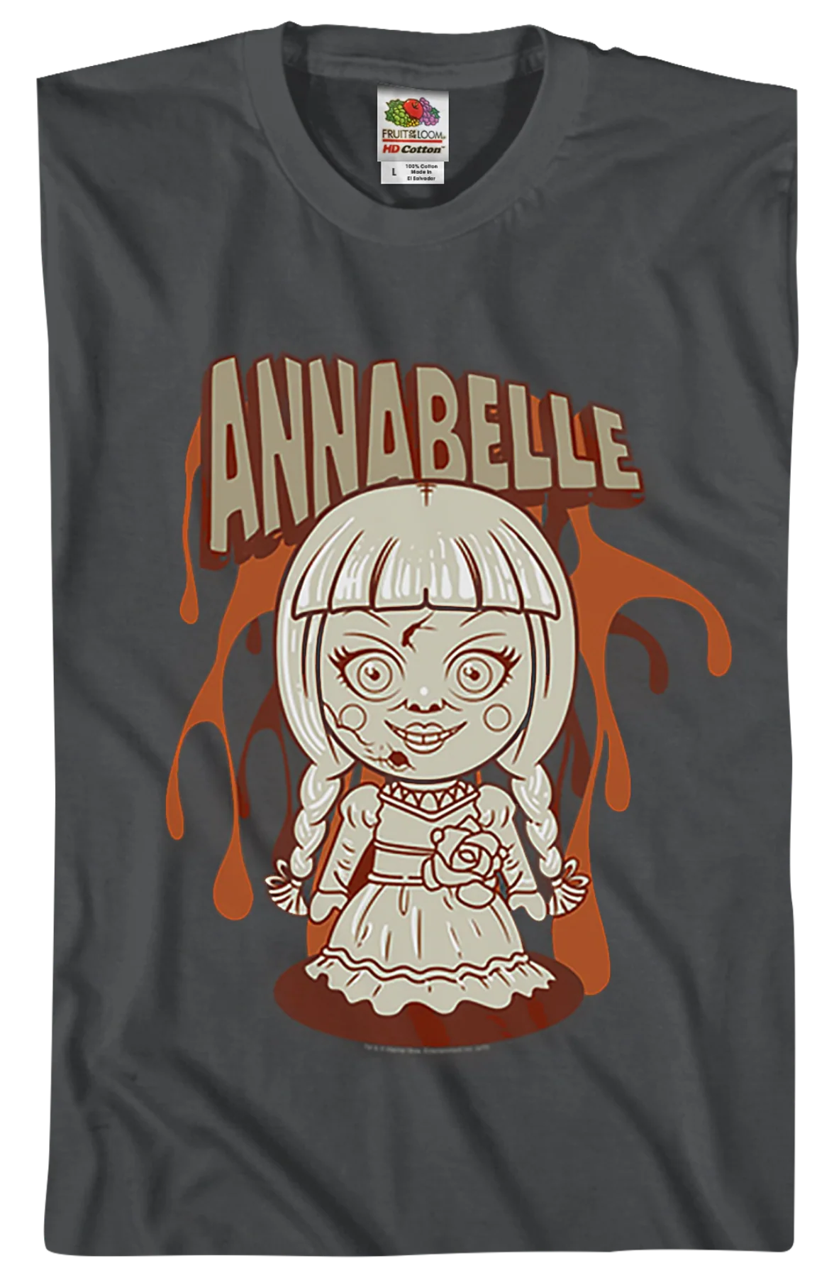 Animated Annabelle Conjuring T-Shirt - Image 2