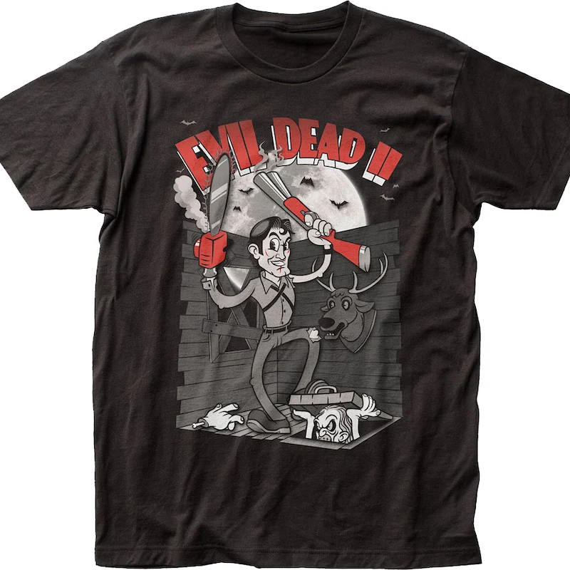 Animated Ash Evil Dead II T-Shirt