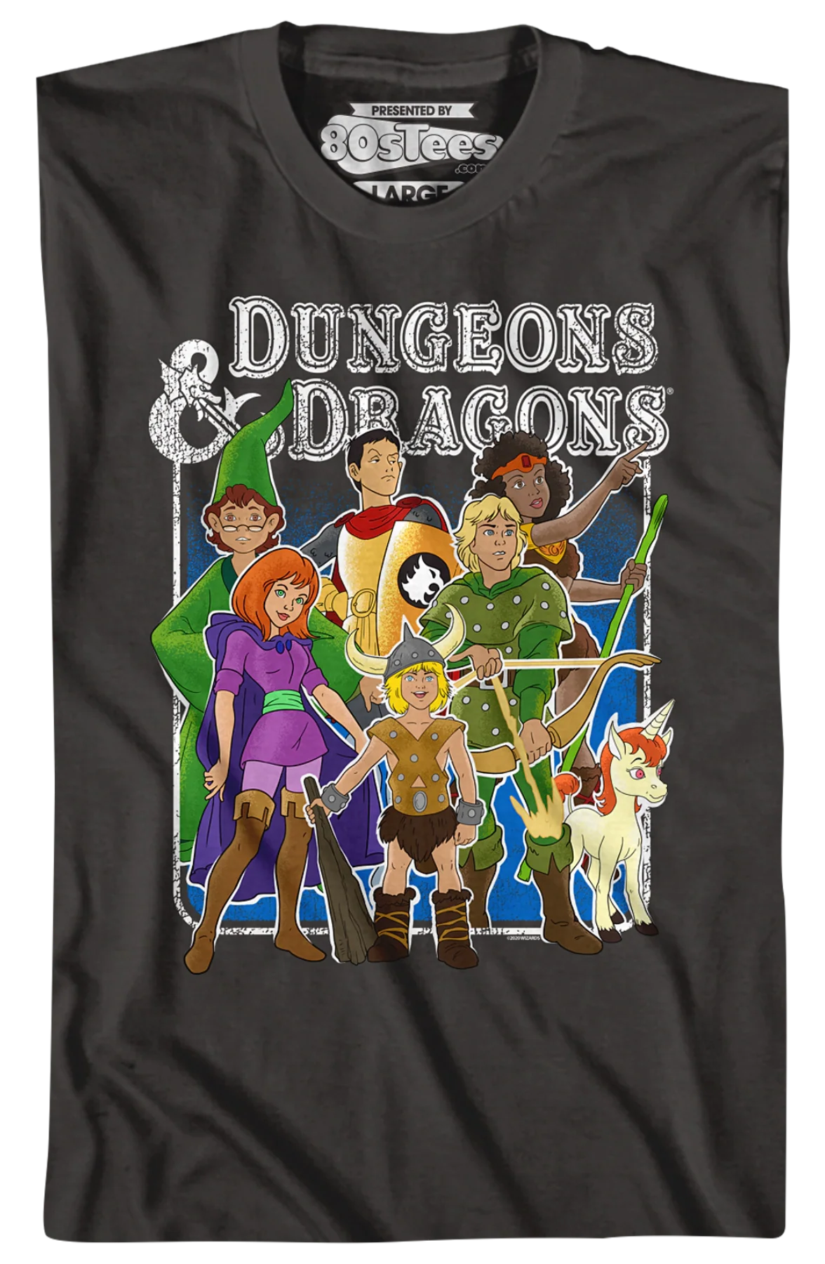 Animated Friends Dungeons & Dragons T-Shirt - Image 2