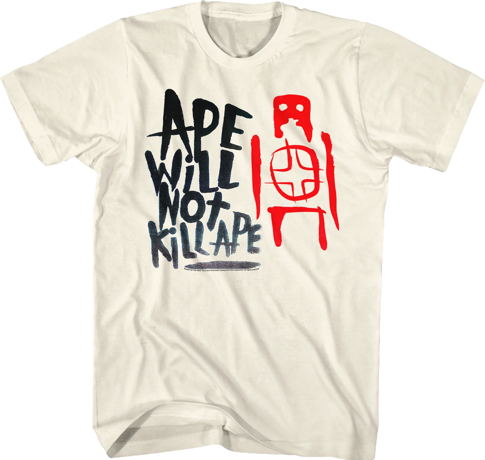 Ape Will Not Kill Ape Planet Of The Apes T-Shirt