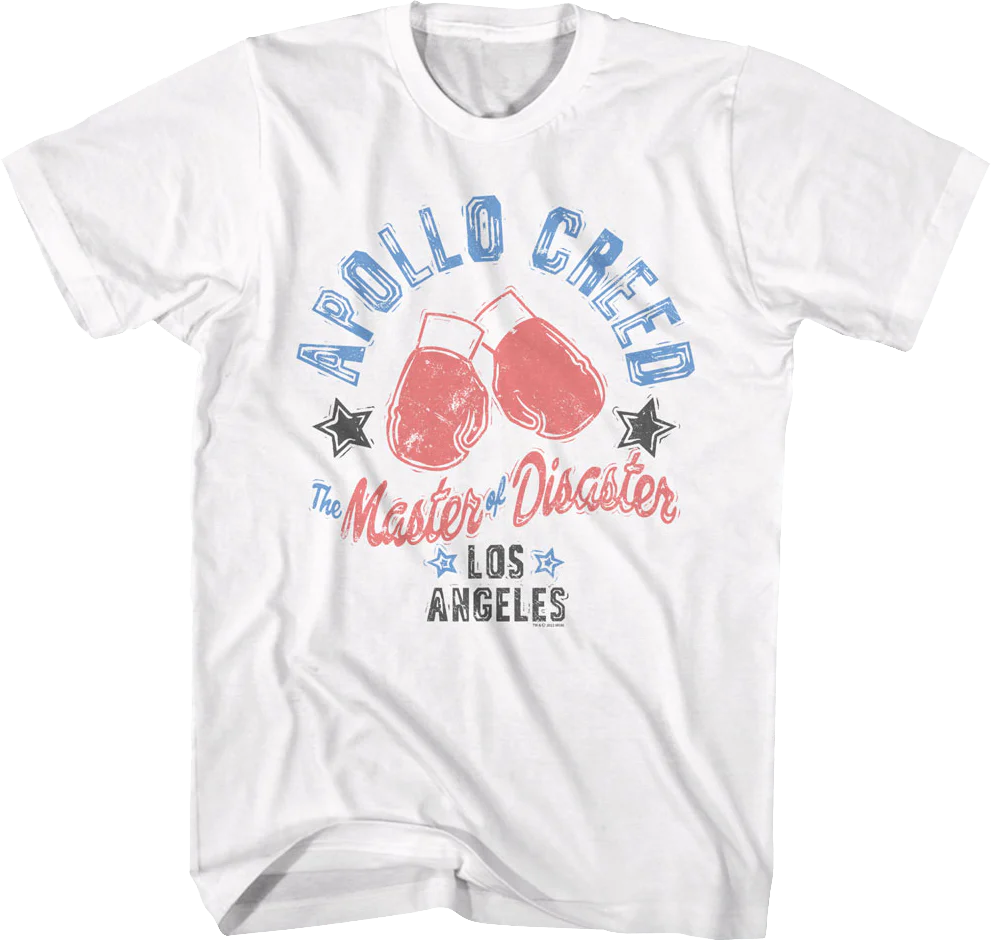 Apollo Creed Master of Disaster Rocky T-Shirt