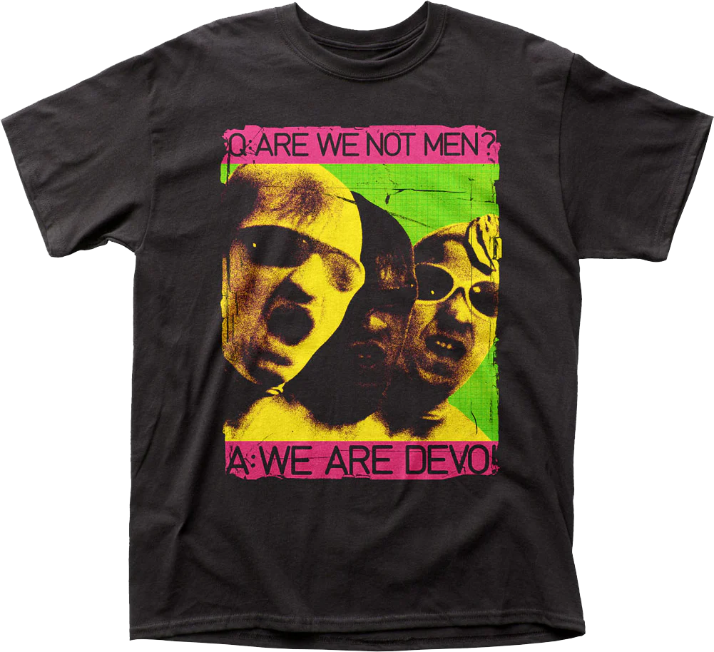 Are We Not Men We Are Devo T-Shirt