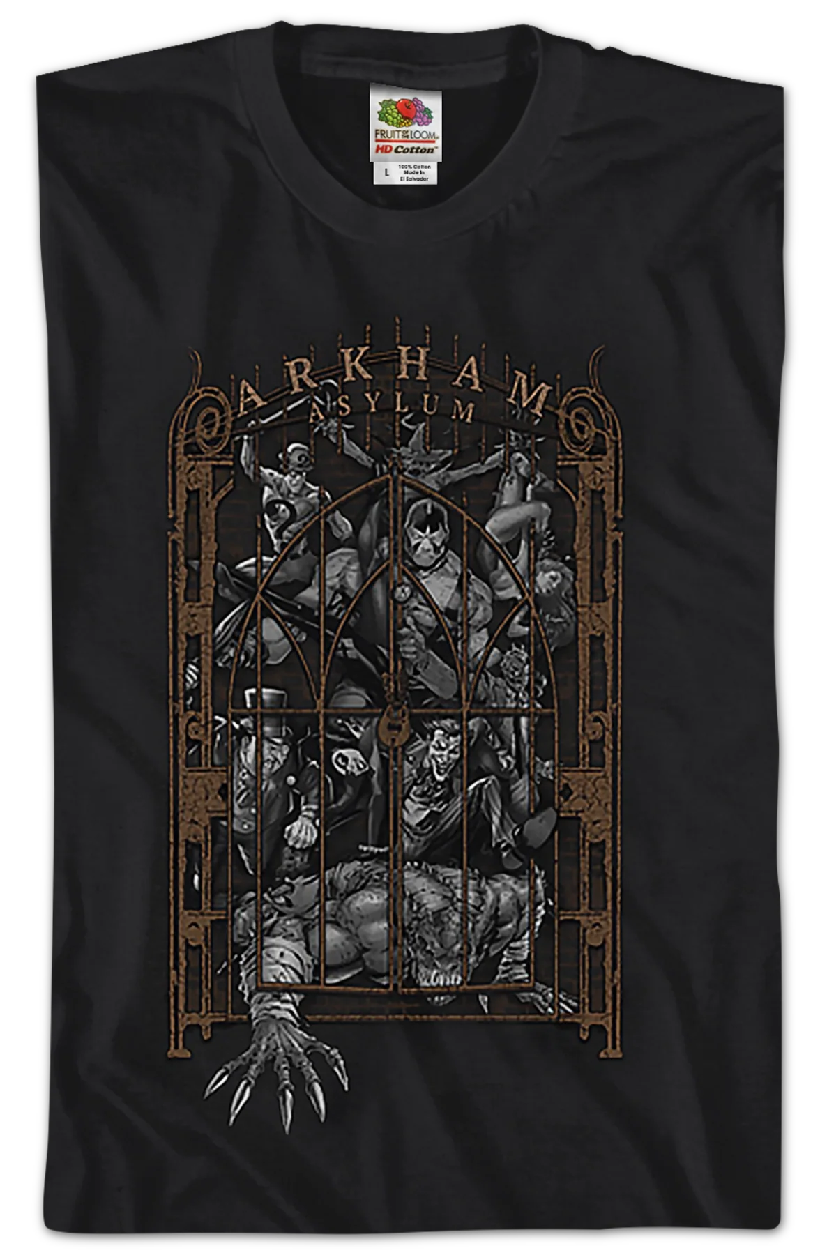 Arkham Asylum Batman T-Shirt - Image 2