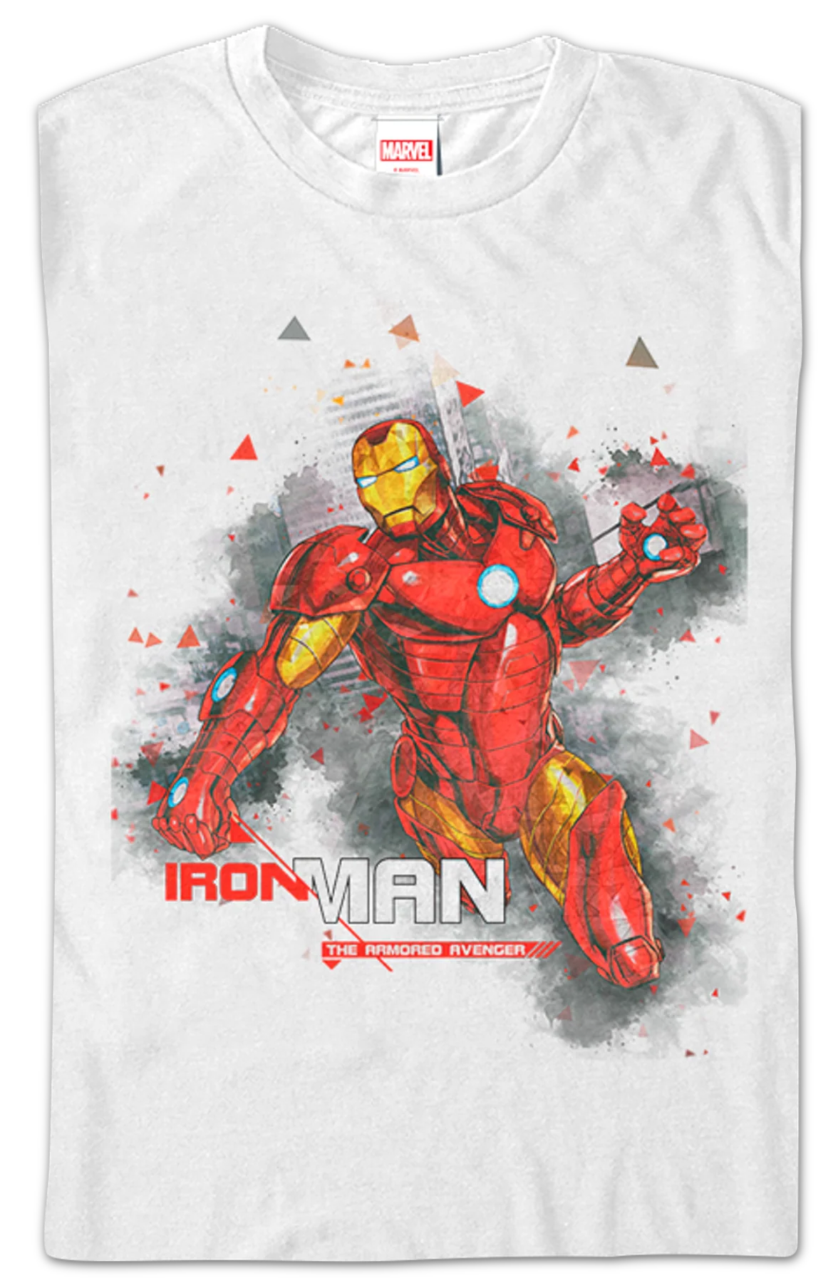Armored Avenger Iron Man T-Shirt - Image 2