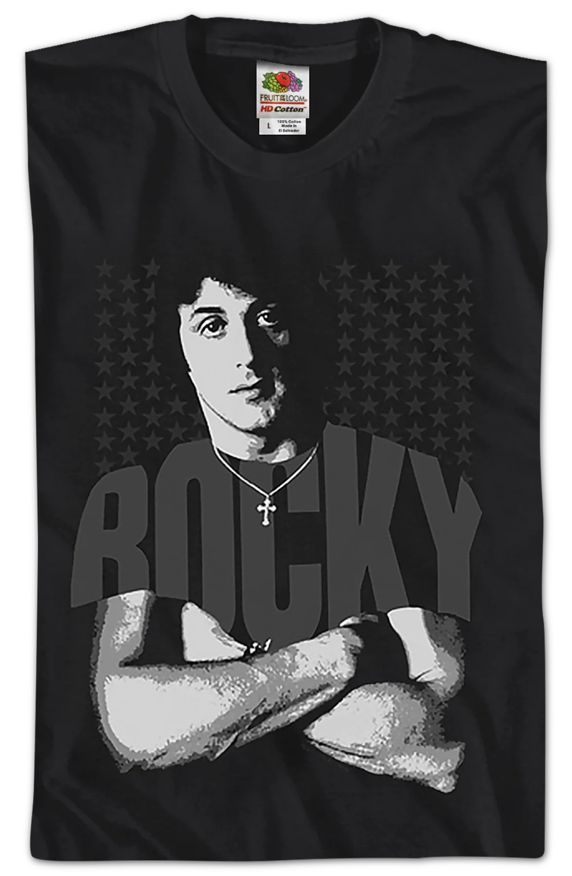Arms Crossed Rocky T-Shirt - Image 2