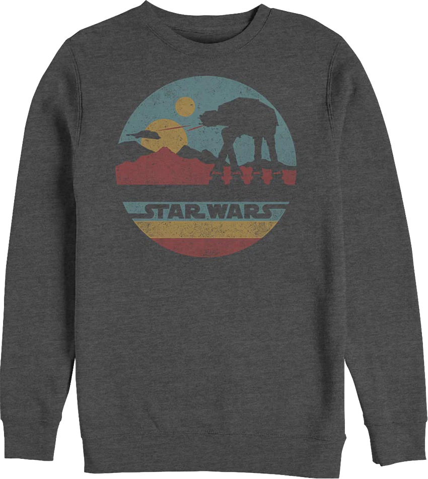AT-AT Silhouette Star Wars Sweatshirt