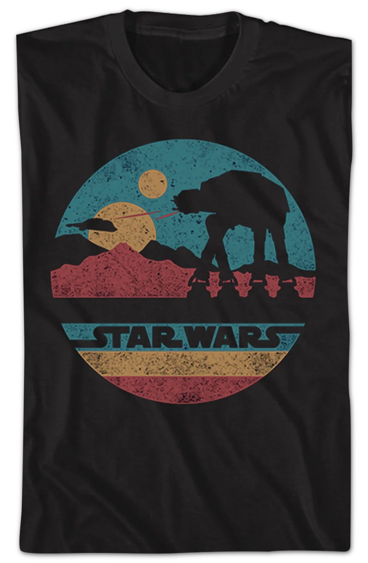 AT-AT Silhouette Star Wars T-Shirt - Image 2