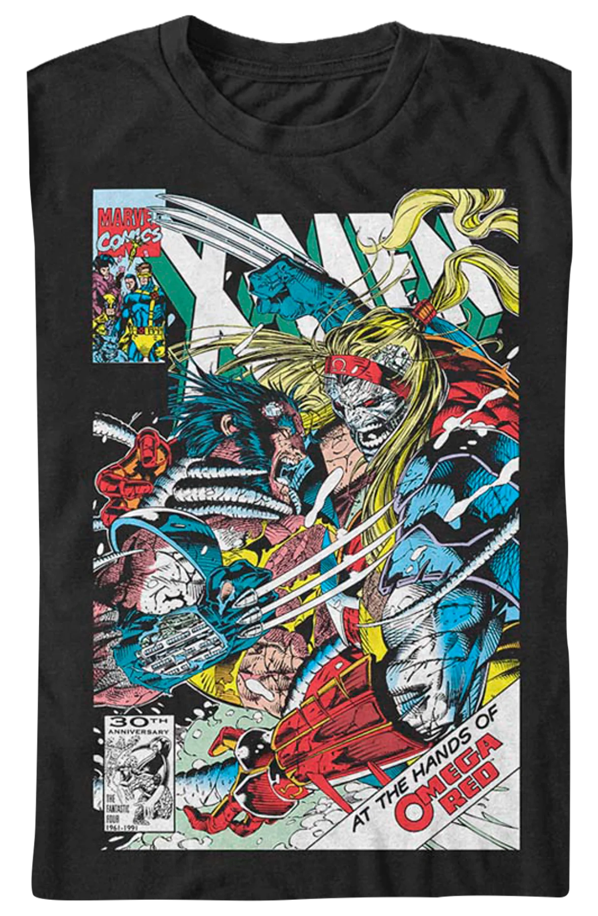At The Hands Of Omega Red X-Men T-Shirt - Image 2