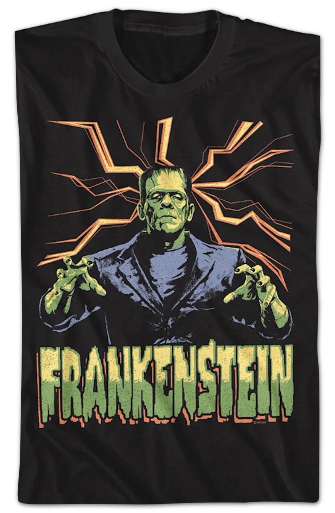 Attack Pose Frankenstein T-Shirt - Image 2
