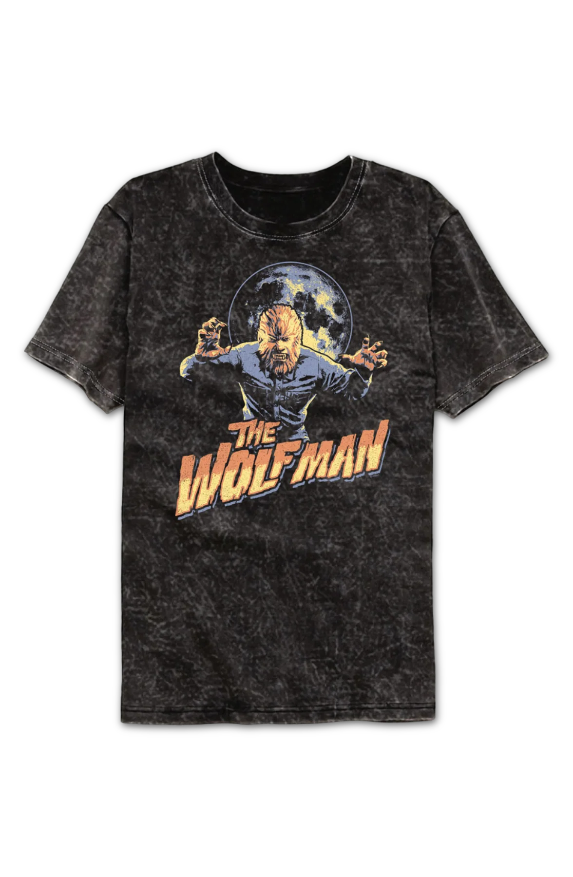 Attack Pose Wolf Man Mineral Wash T-Shirt - Image 2
