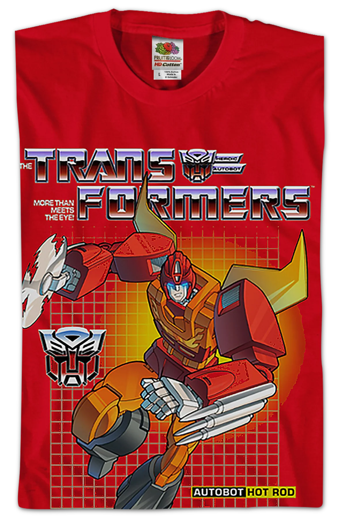 Autobot Hot Rod Transformers T-Shirt - Image 2