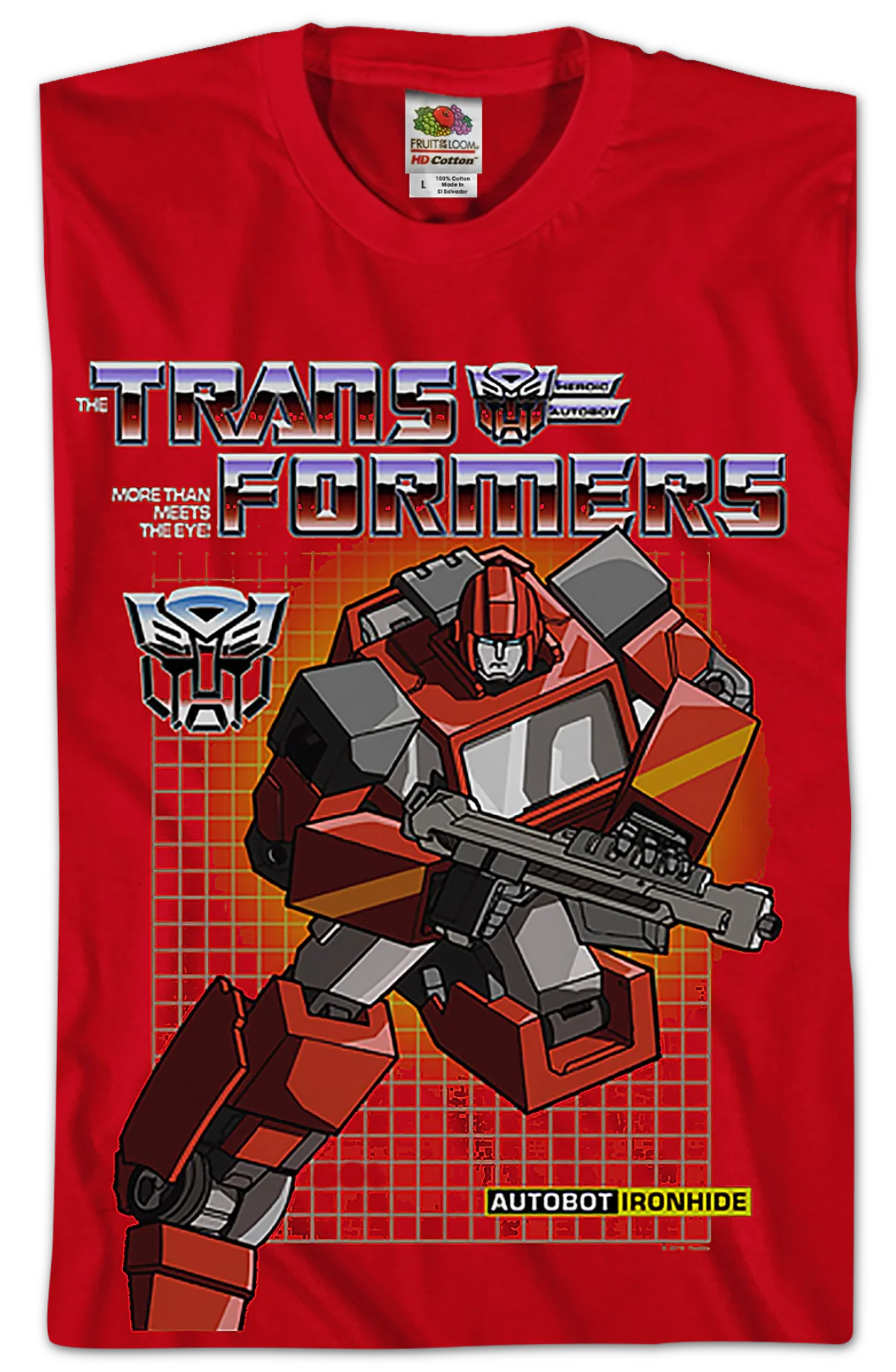 Autobot Ironhide Transformers T-Shirt - Image 2