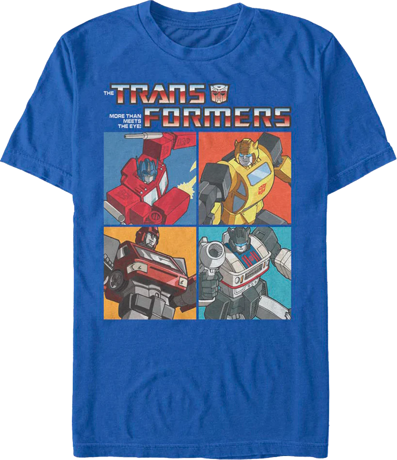 Autobot Panels Transformers T-Shirt