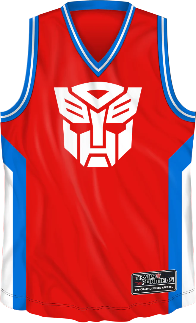 Autobot Transformers Basketball Jersey