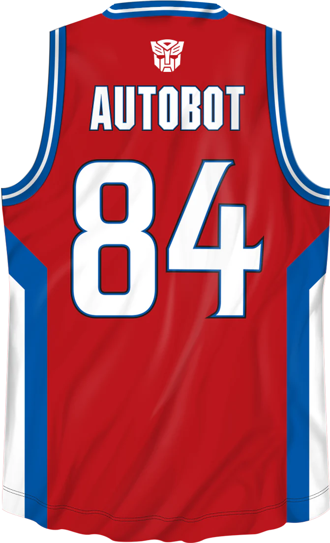 Autobot Transformers Basketball Jersey - Image 2