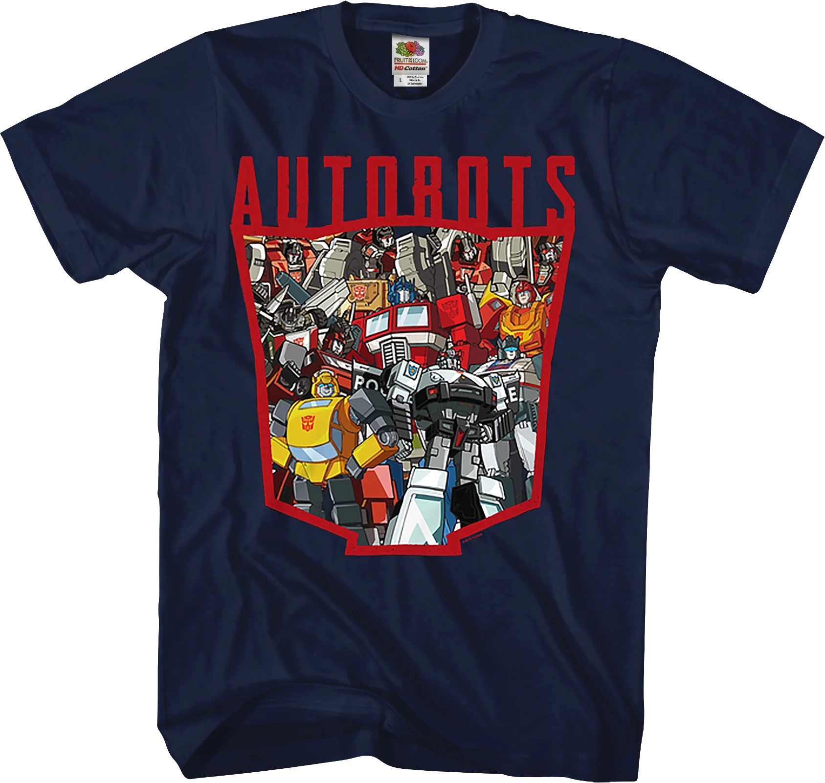 Autobots Logo Collage Transformers T-Shirt