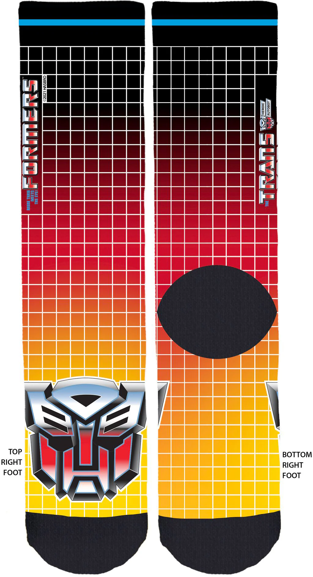 Autobots Logo Transformers Socks - Image 3