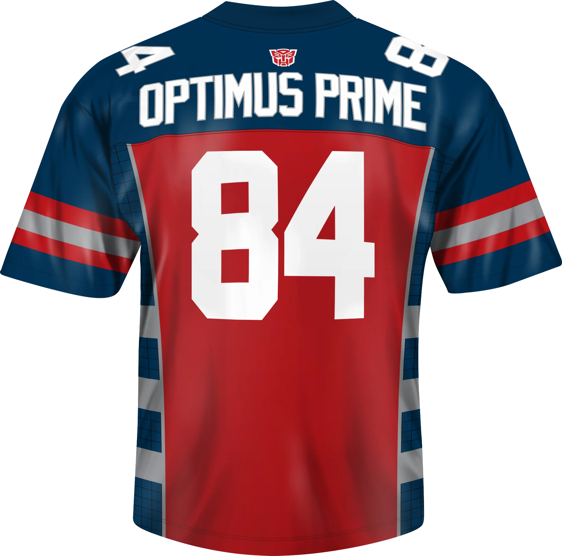 Autobots Optimus Prime Transformers Football Jersey - Image 2