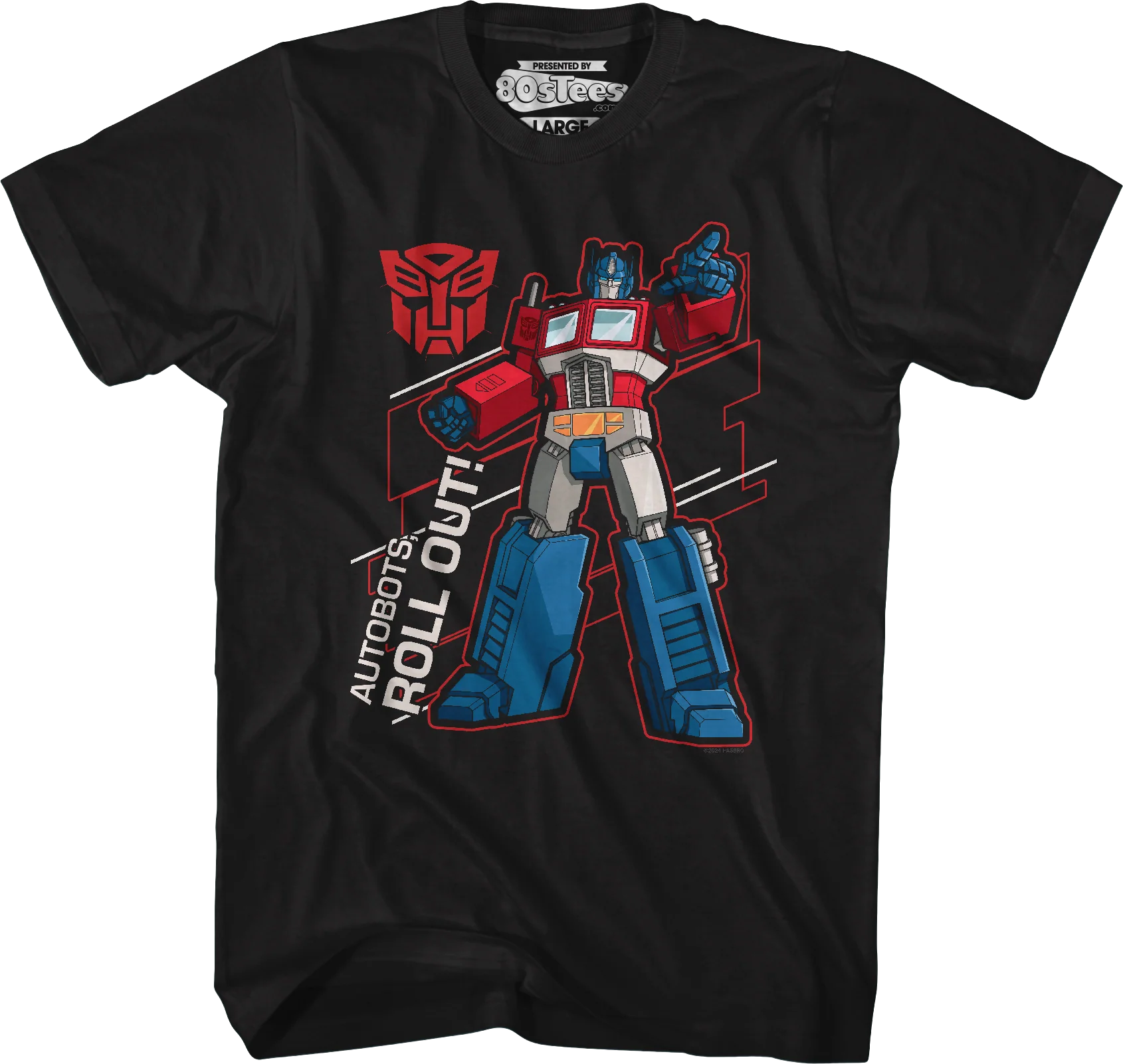 Autobots Roll Out Optimus Prime Transformers T-Shirt - Image 6