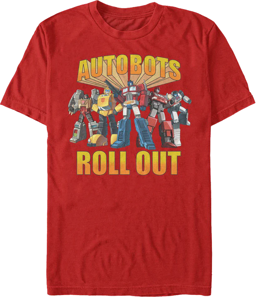 Autobots Roll Out Transformers T-Shirt
