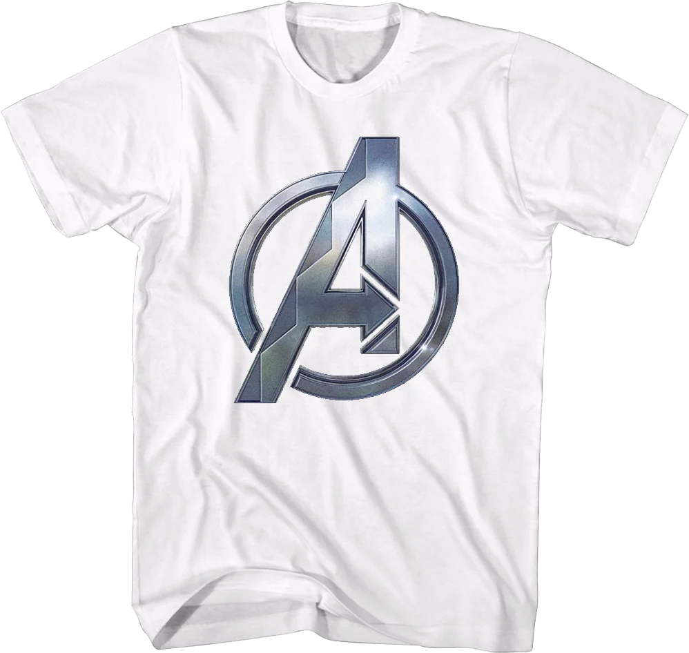Avengers Logo Black Panther Wakanda Forever Marvel Comics T-Shirt