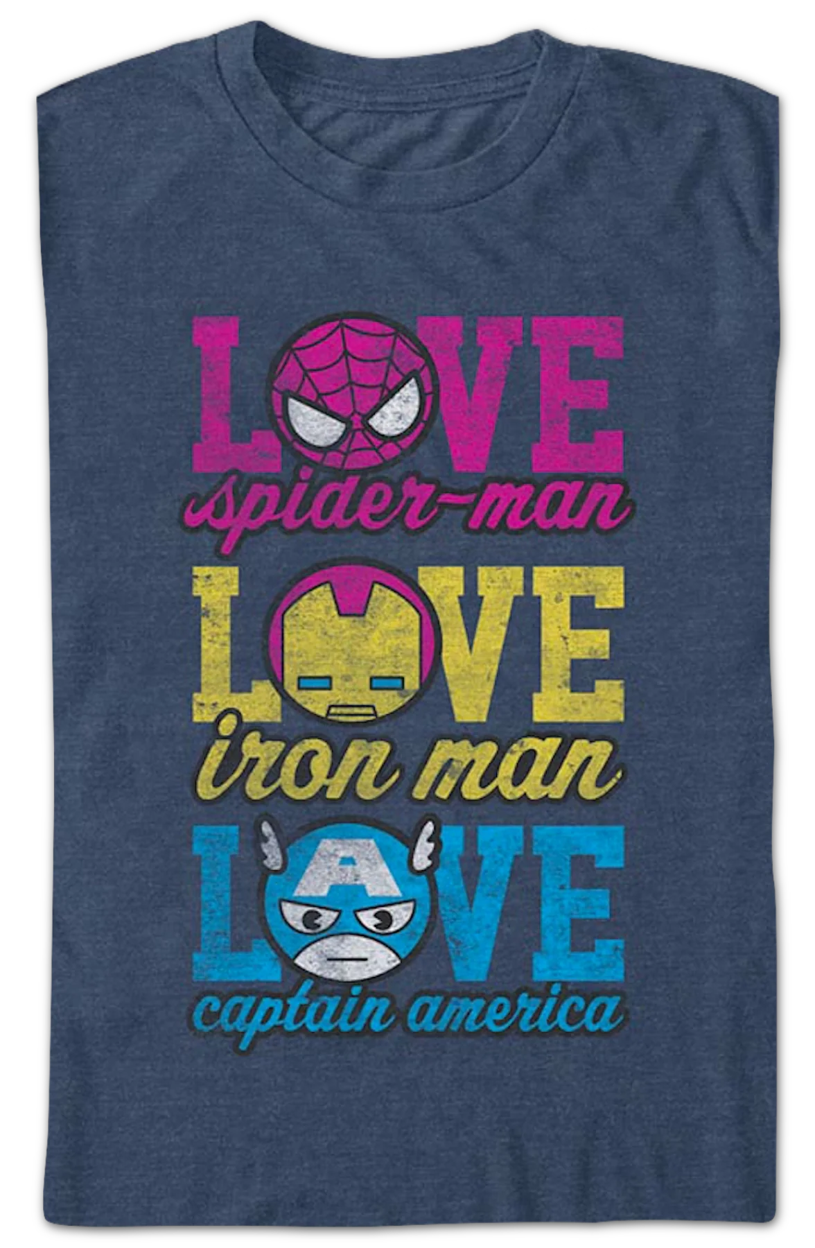 Avengers Love Marvel Comics T-Shirt - Image 2