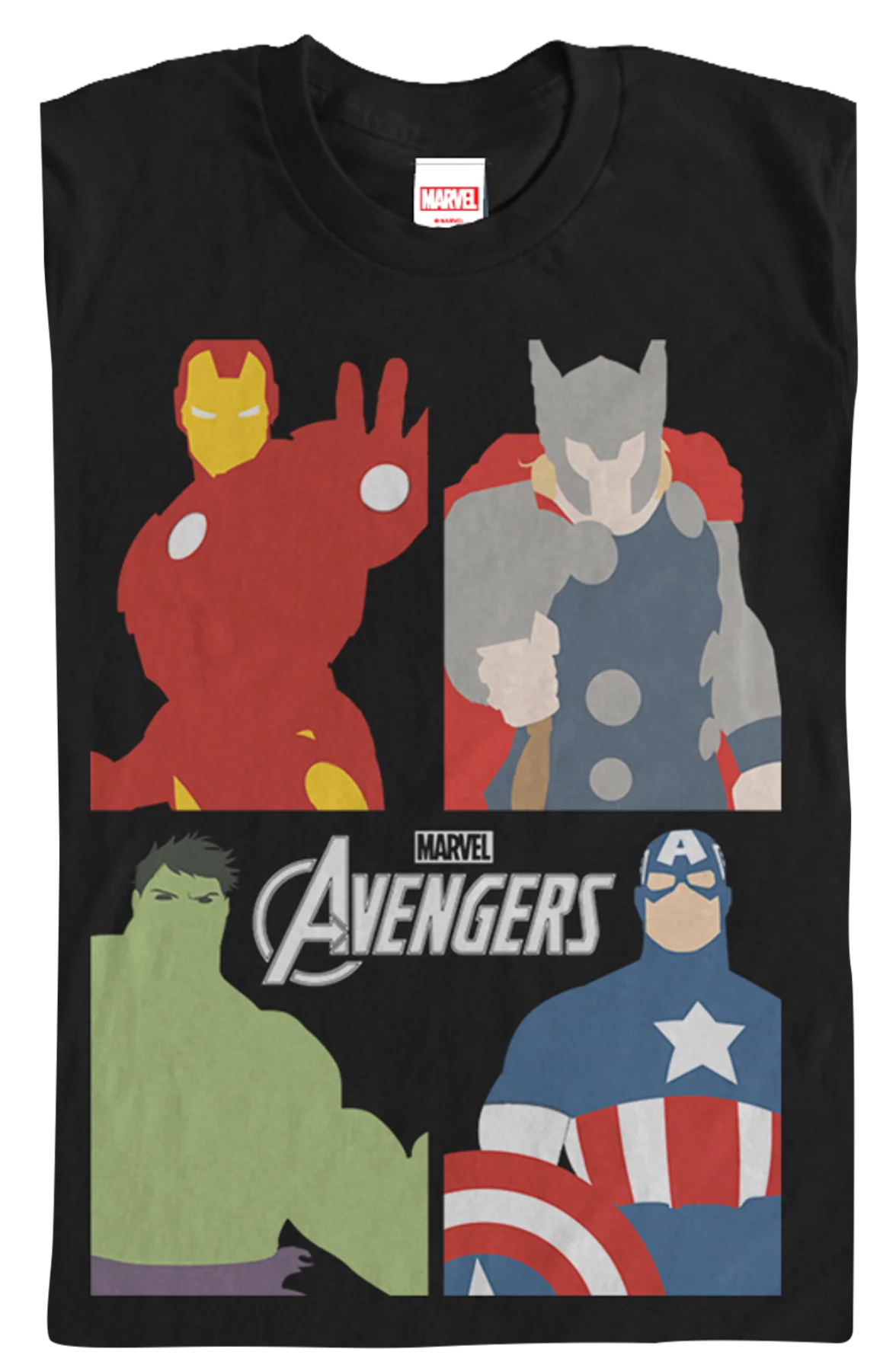 Avengers Portraits Marvel Comics T-Shirt - Image 2