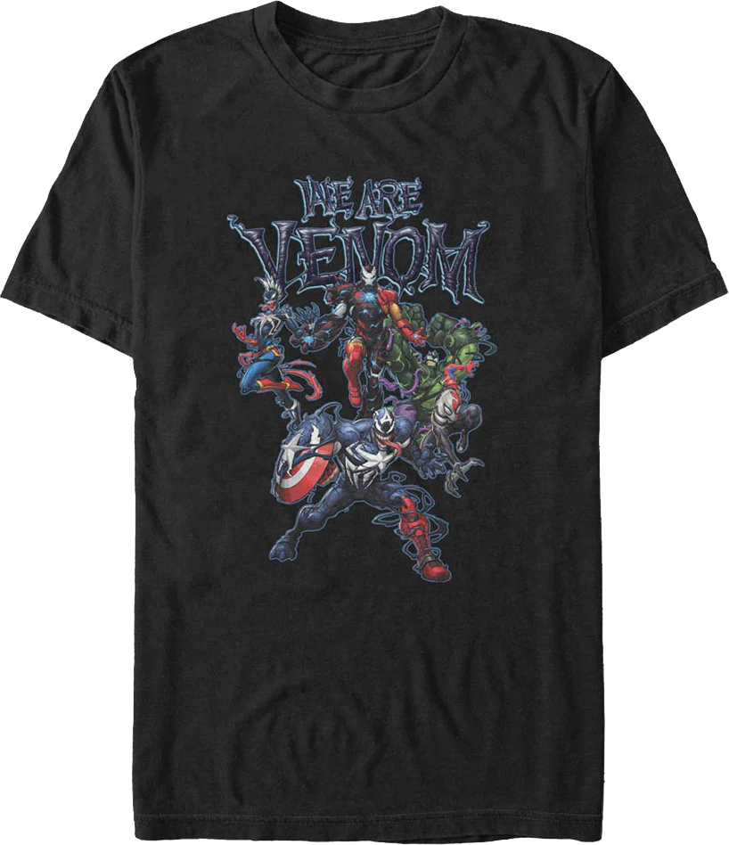 Avengers We Are Venom Marvel Comics T-Shirt
