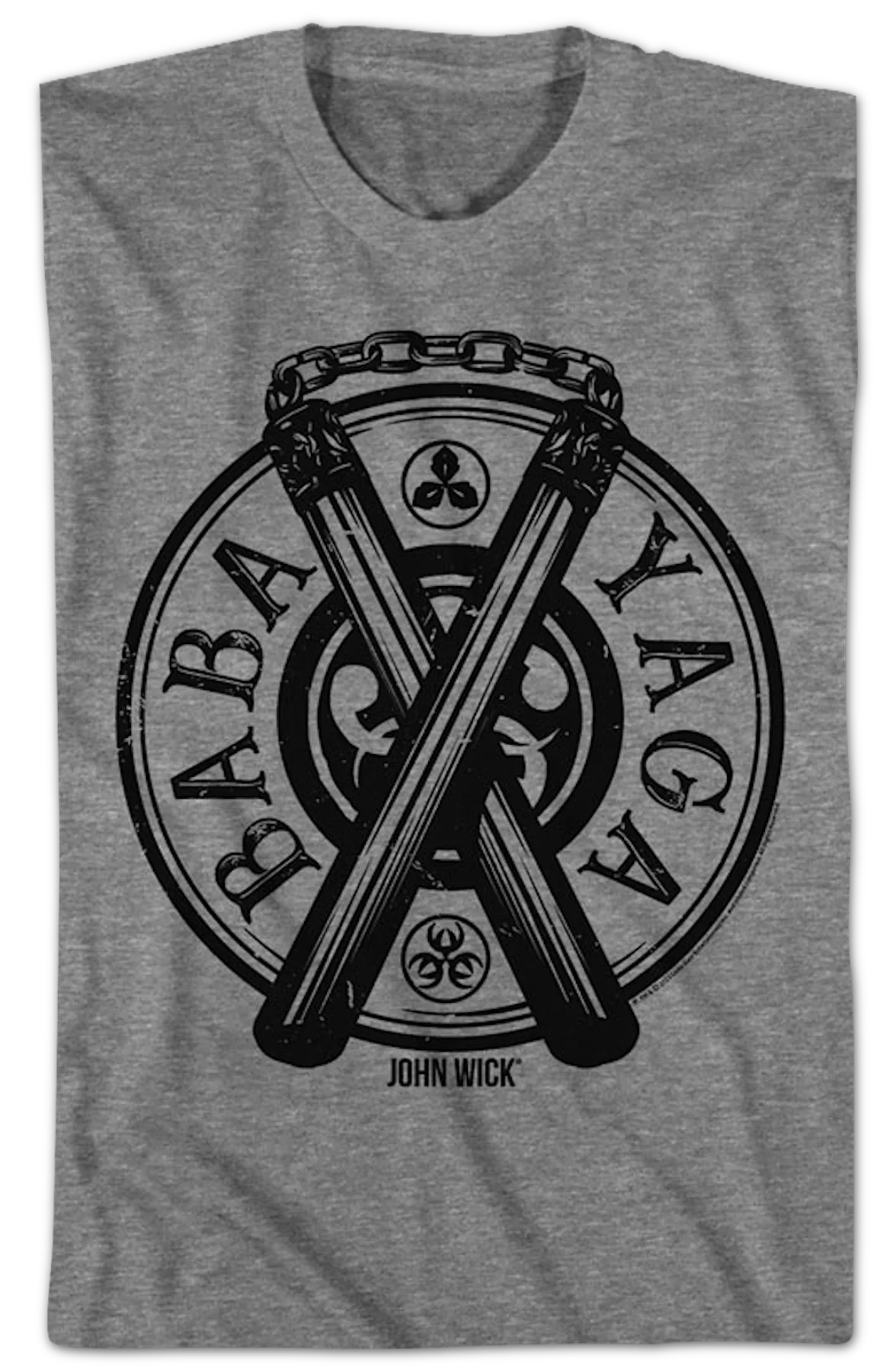 Baba Yaga Badge John Wick T-Shirt - Image 2