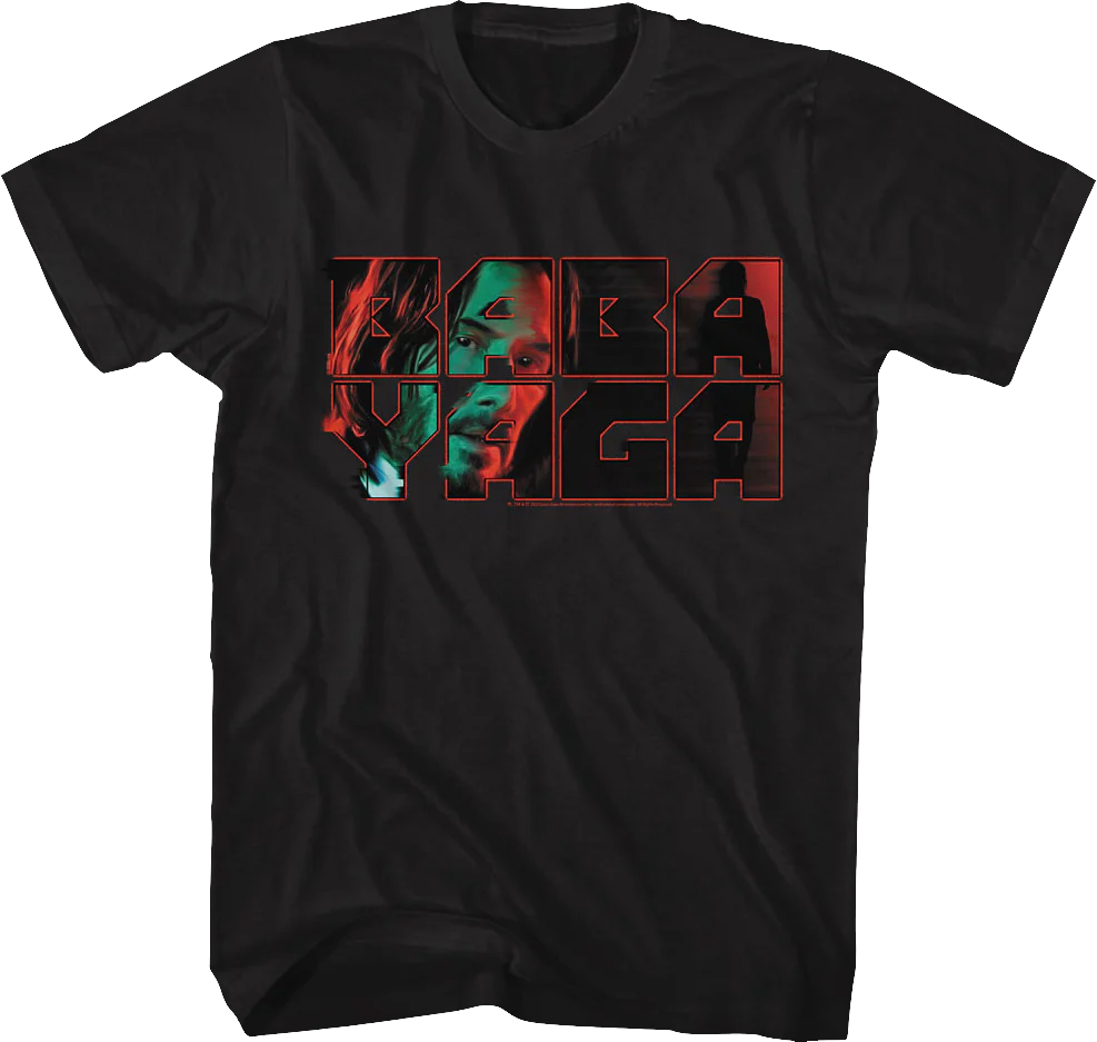 Baba Yaga Photo John Wick T-Shirt