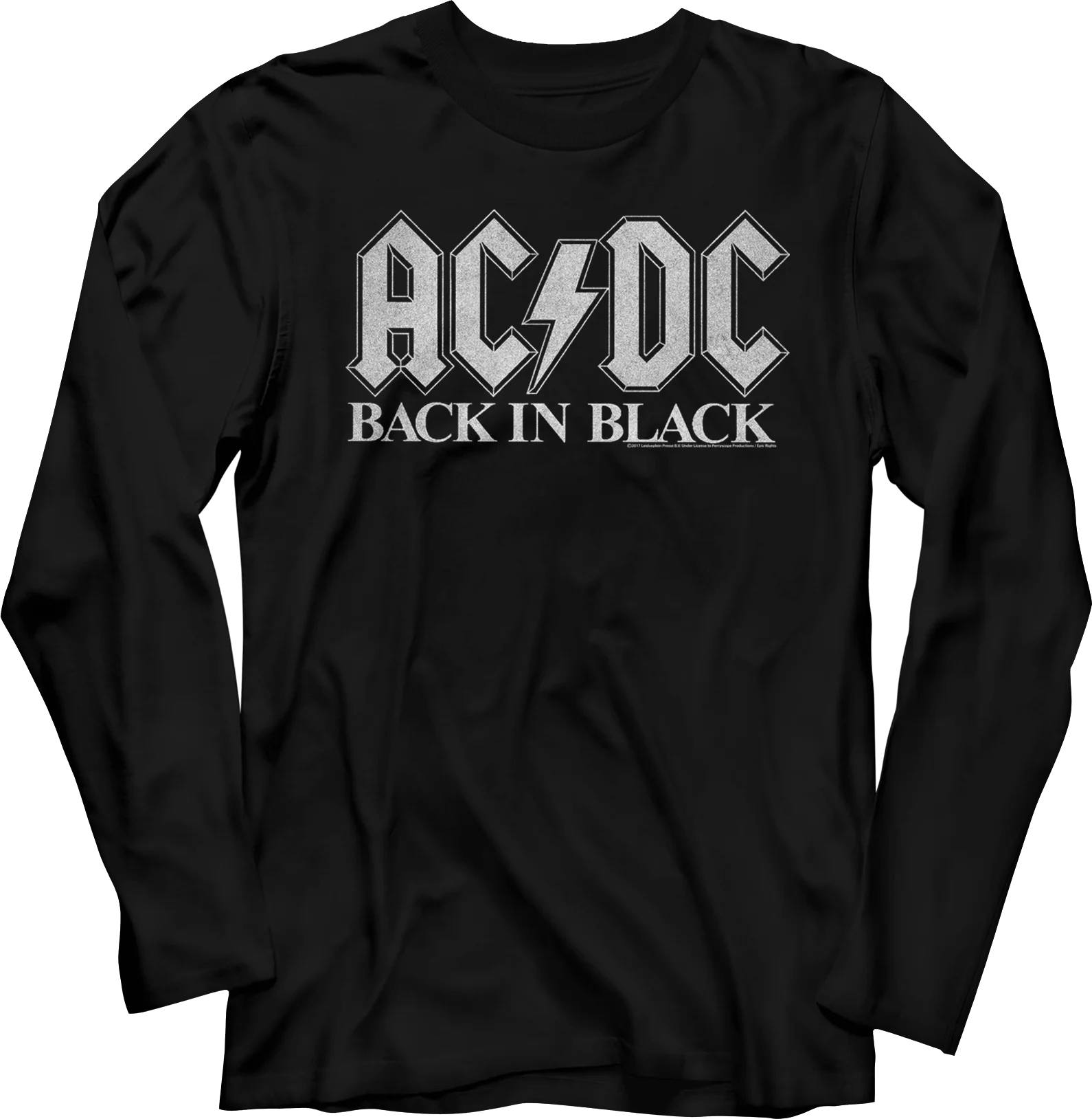 Back In Black ACDC Long Sleeve Shirt