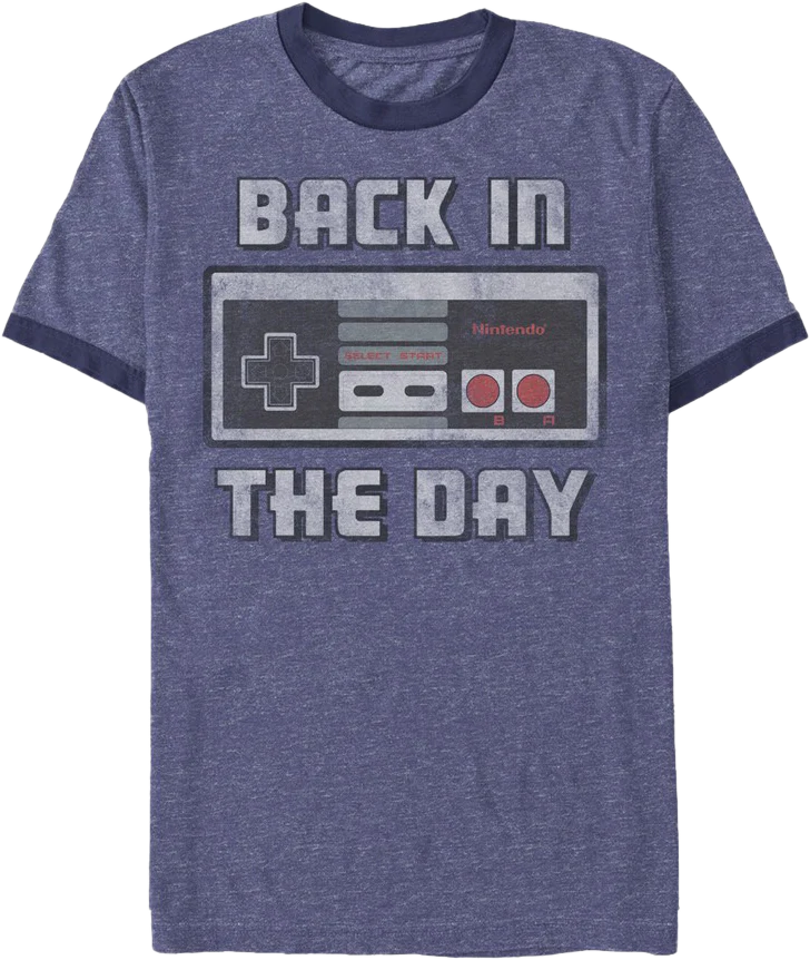 Back In The Day Nintendo Ringer Shirt