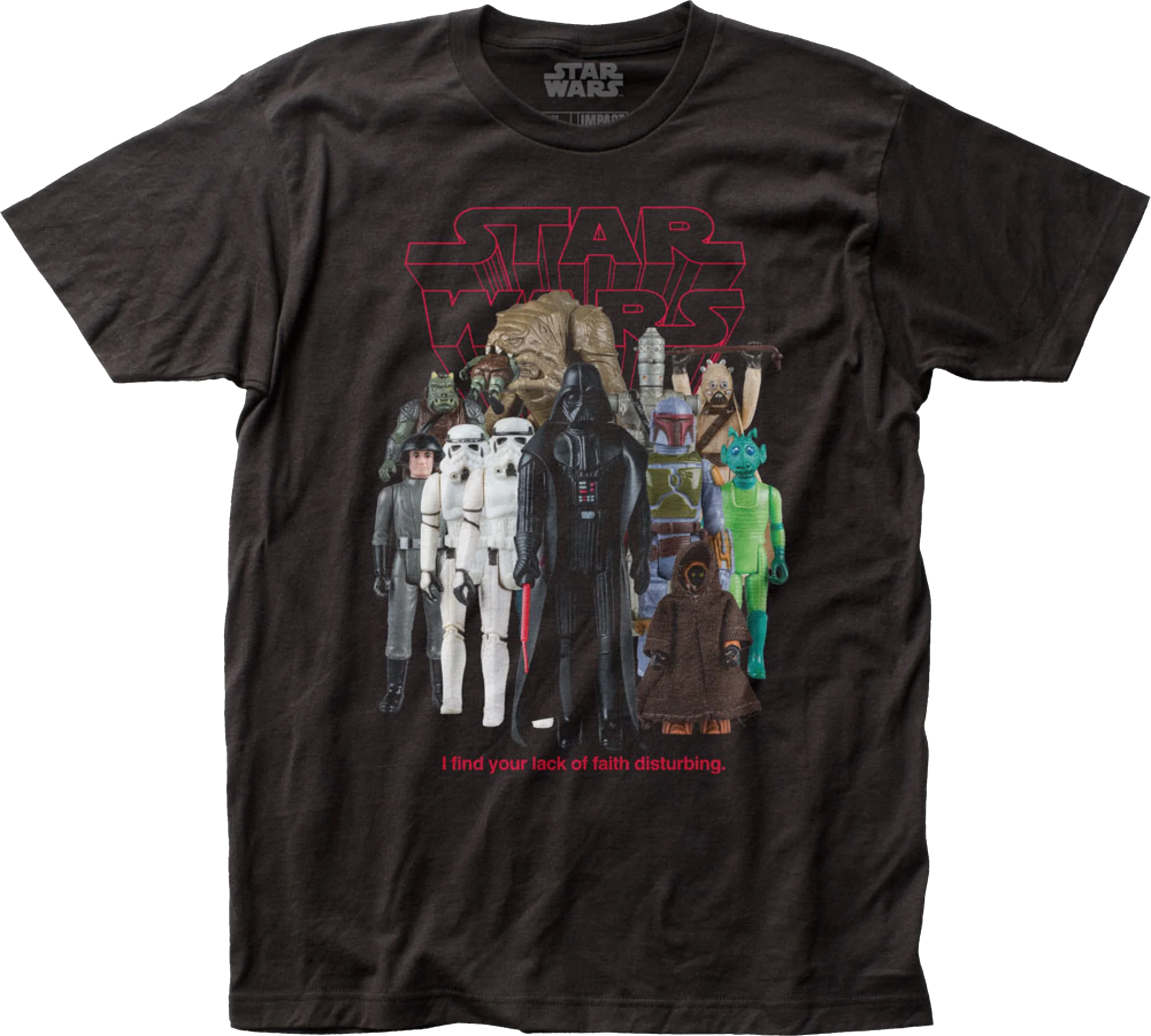 Bad Guy Action Figures Star Wars T-Shirt