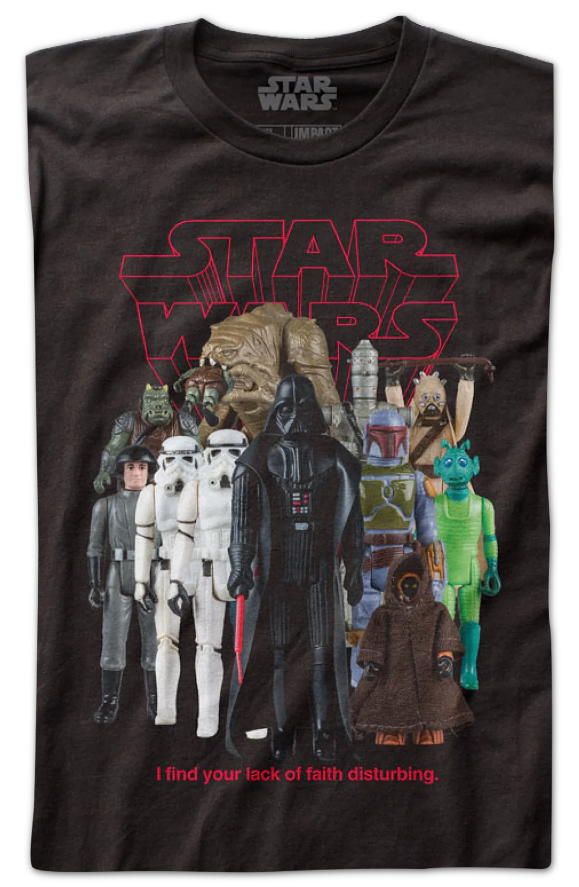 Bad Guy Action Figures Star Wars T-Shirt - Image 2