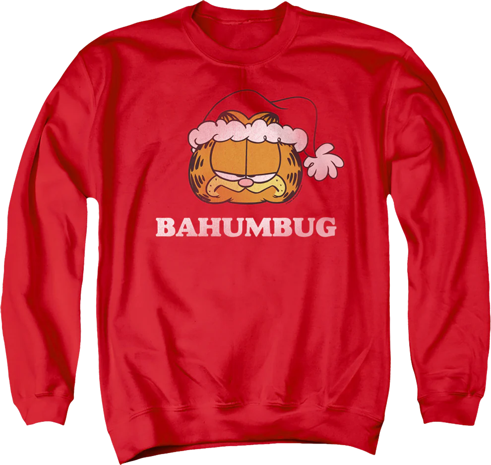 Bahumbug Garfield Sweatshirt