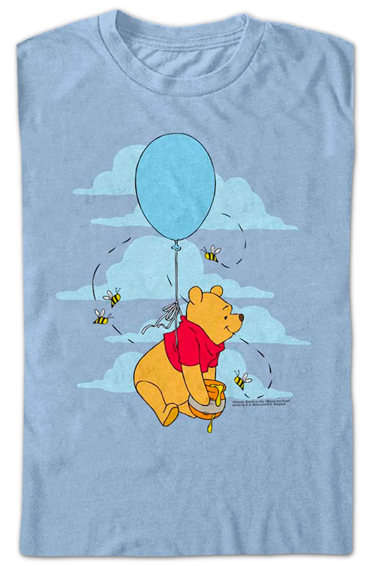 Balloon Ride Winnie The Pooh T-Shirt - Image 2