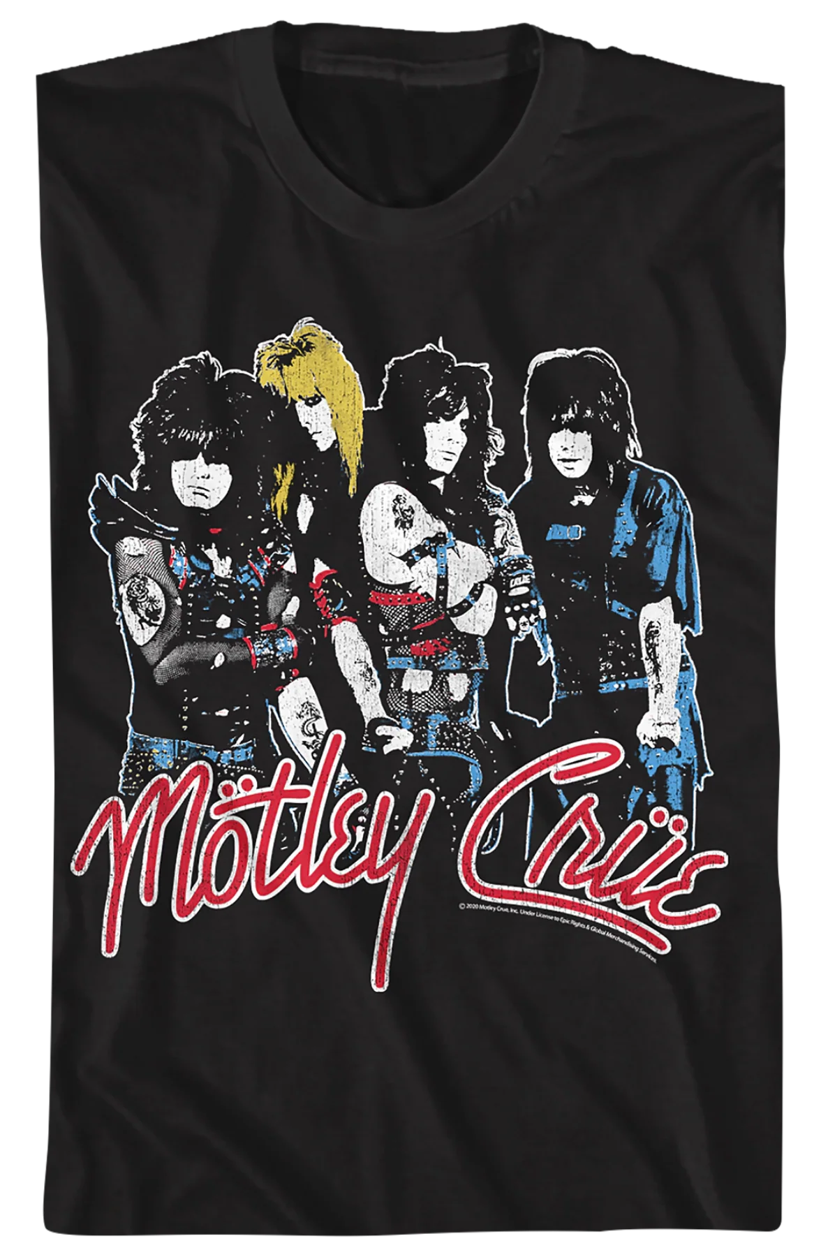 Band And Logo Motley Crue T-Shirt - Image 2