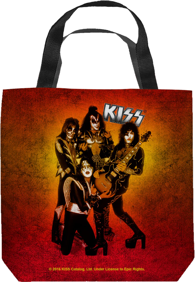 Band Members KISS Tote Bag