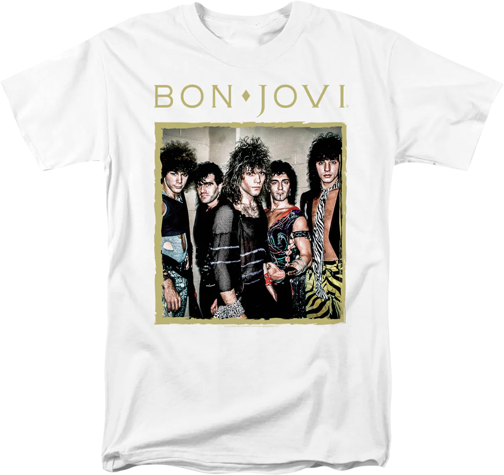 Band Photo Bon Jovi T-Shirt