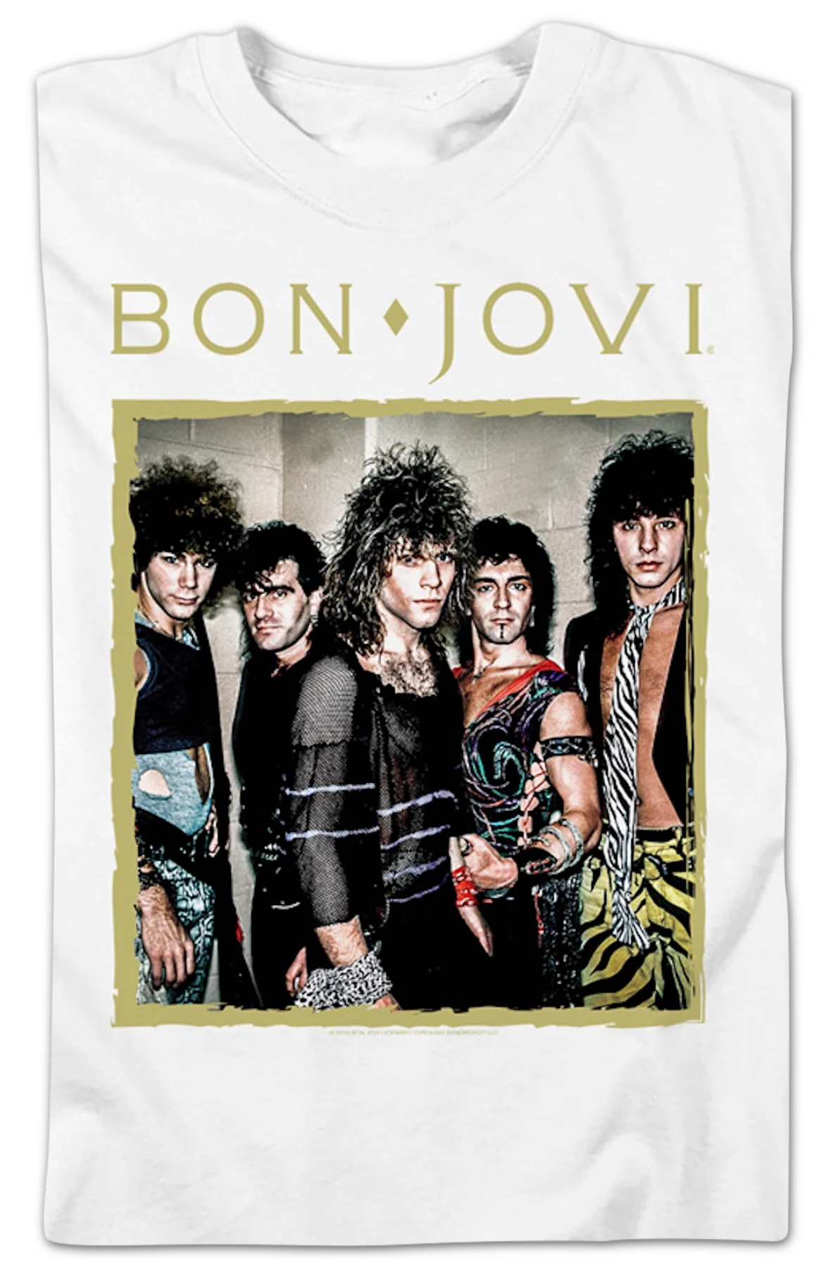 Band Photo Bon Jovi T-Shirt - Image 2