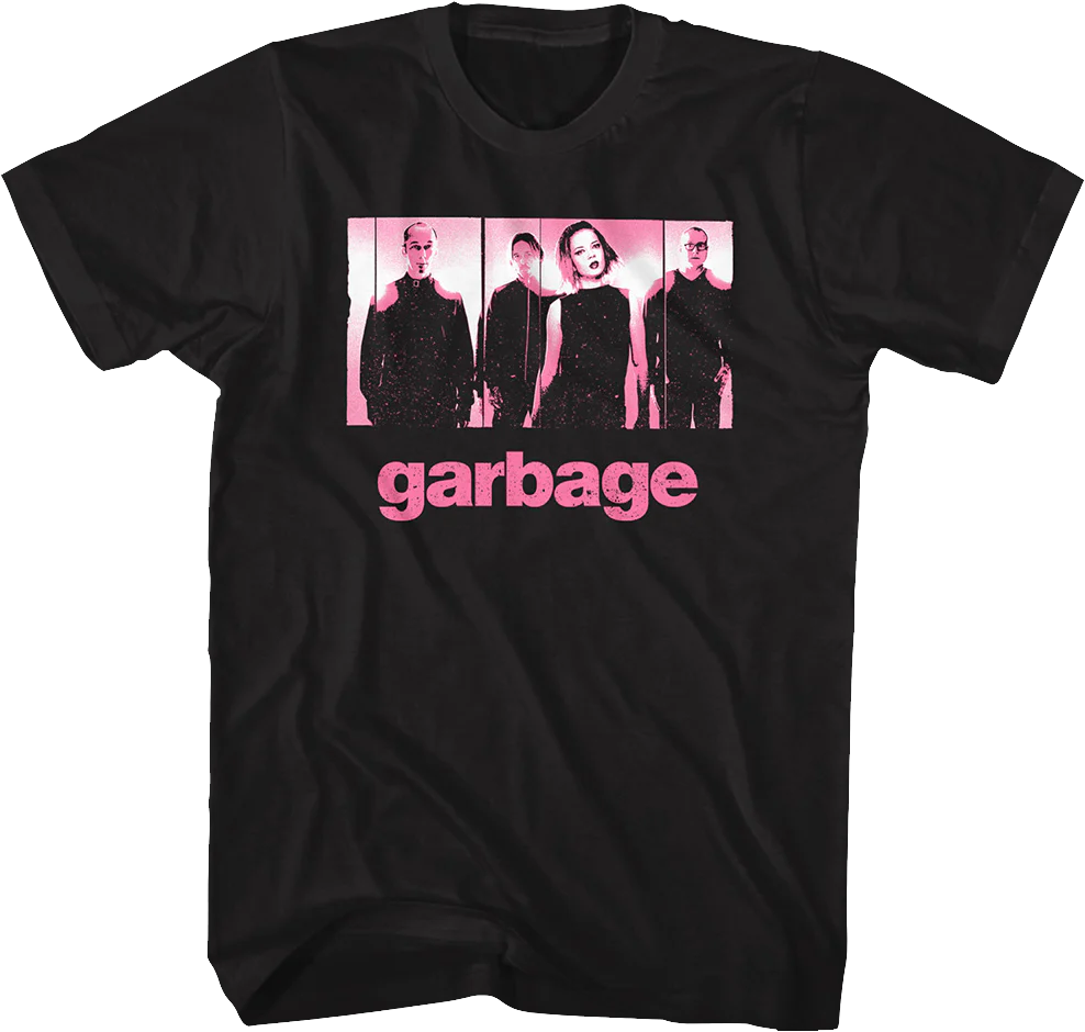 Band Photo Garbage T-Shirt