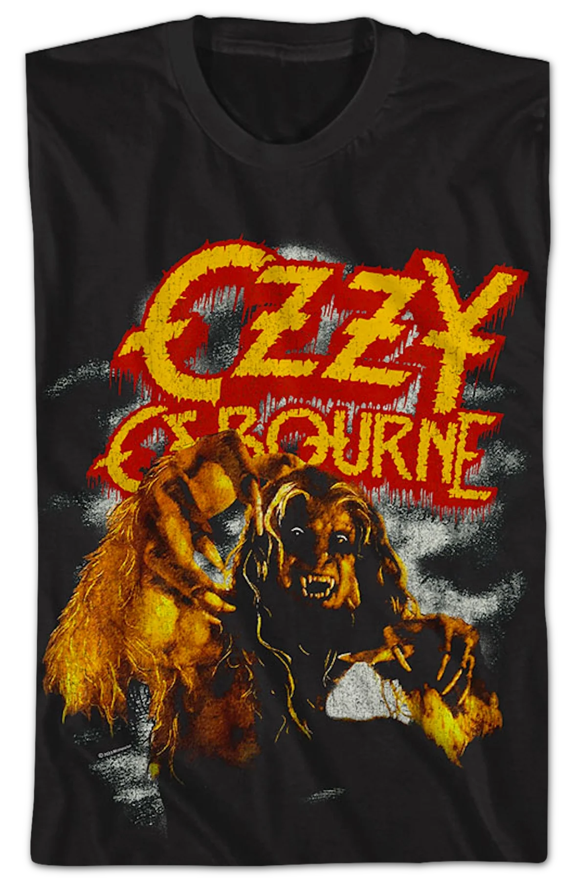 Bark at the Moon Creature Ozzy Osbourne T-Shirt - Image 2