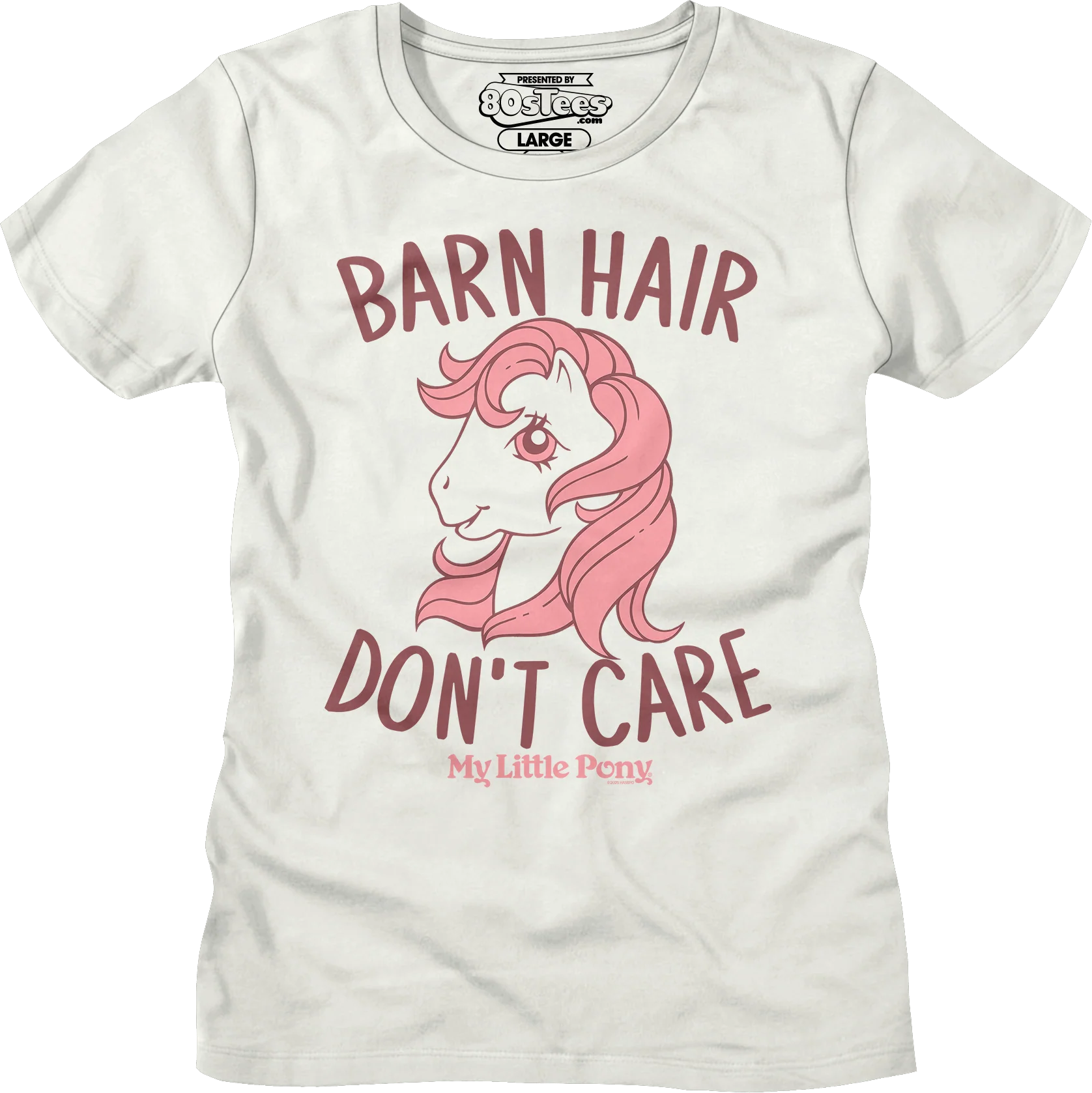 Barn Hair Don't Care My Little Pony T-Shirt - Image 3