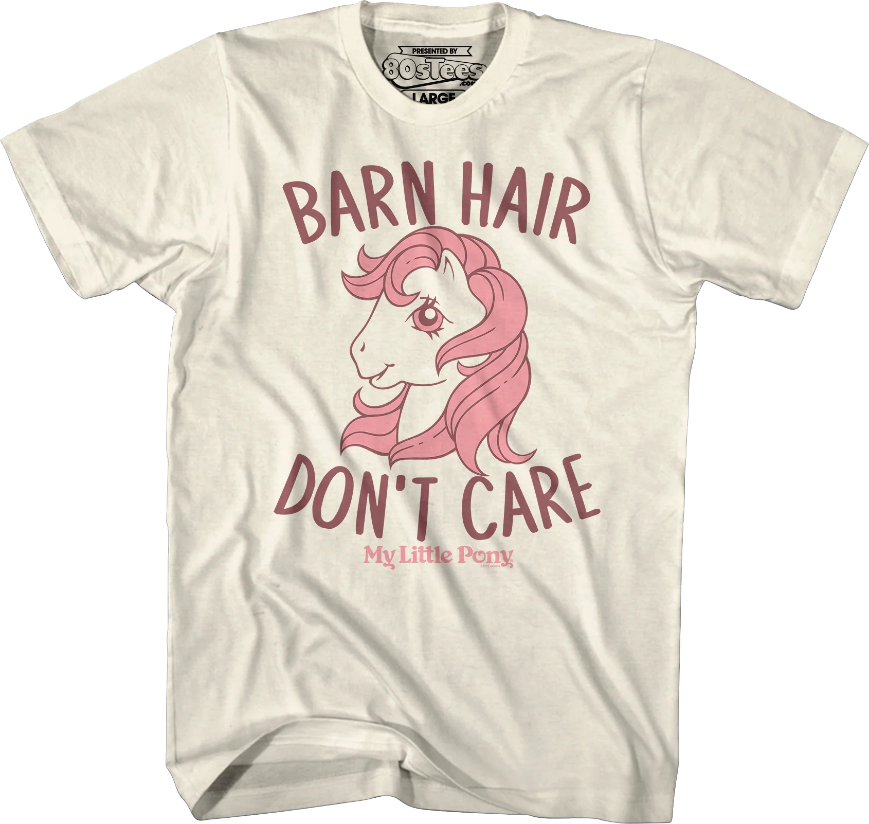 Barn Hair Don't Care My Little Pony T-Shirt - Image 4
